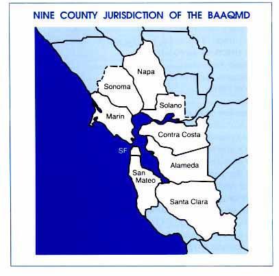 Air District Nine County Jurisdiction A healthy breathing environment for every Bay Area resident Jurisdictions 1.
