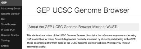 browser Control how evidence tracks are displayed on the Genome Browser Most evidence tracks have five display modes: Hide: track is hidden Dense: all features (including overlapping features) are