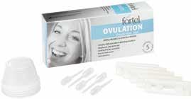 Rapid Tests Ovulation (LH) Fortel Ovulation - OTC Kit OTC box 1251 Rapid cassette test for qualitative determination of LH in Test OEM bulk 1071 urine; used as an indicator of ovulation surge; 5-day