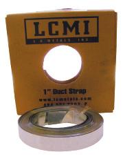 1DS10026 Description: 1 x 100 26G Duct Strap Duct Length Gauge Strap *Also Available in 50 and 100 lb.