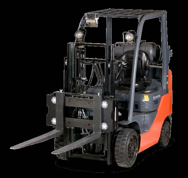 Forklift Truck Scales A forklift scale allows drivers to lift and weigh bundled materials on the move.