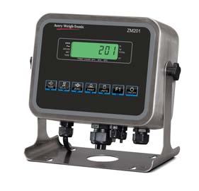 This indicator can serve as a local display for manual operations, where operators document readings by hand, or for applications where only the most basic weight data must be