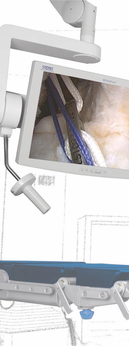 AV system NEO Flexible communication technology inside and outside the OR Communication is vital, but should be unlimited and come directly from the sterile area.