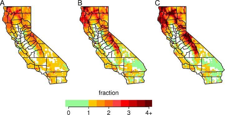 Fire activity versus fire severity - Most models predict that as temperature warms and fire season lengthens the number of acres burned per year will increase