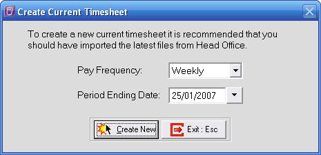 Remote timesheet entry using MYOB Timesheet Calculator MYOB Timesheet Calculator Creating Current Timesheets Before employees can start entering their timesheet information, a Current Timesheet must