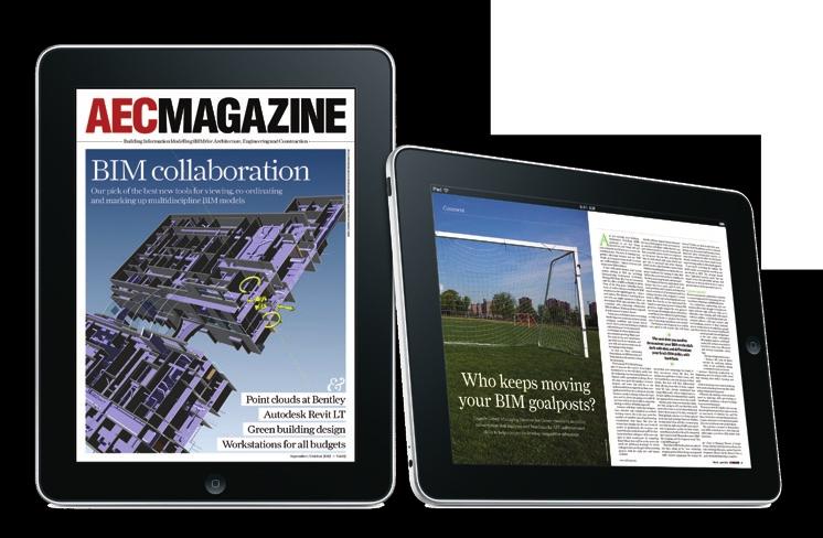 At a glance Unrivalled BIM coverage AEC Magazine and has been