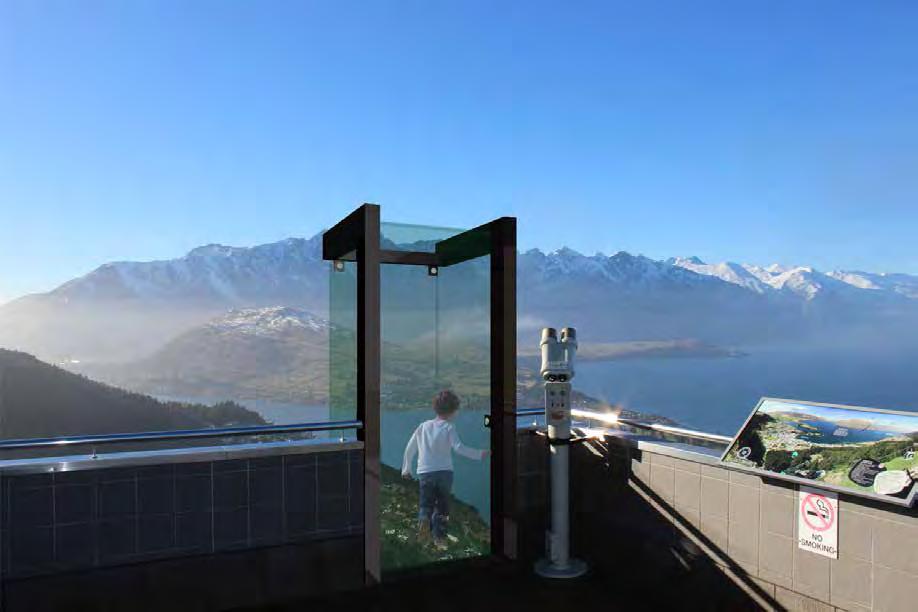 Visitor Experience, Skyline Queenstown Project Address: Bobs Peak, 53 Brecon Street, Queenstown DESIGN UPDate Project Overview: Offering incredible views from the viewing platform, the suspended