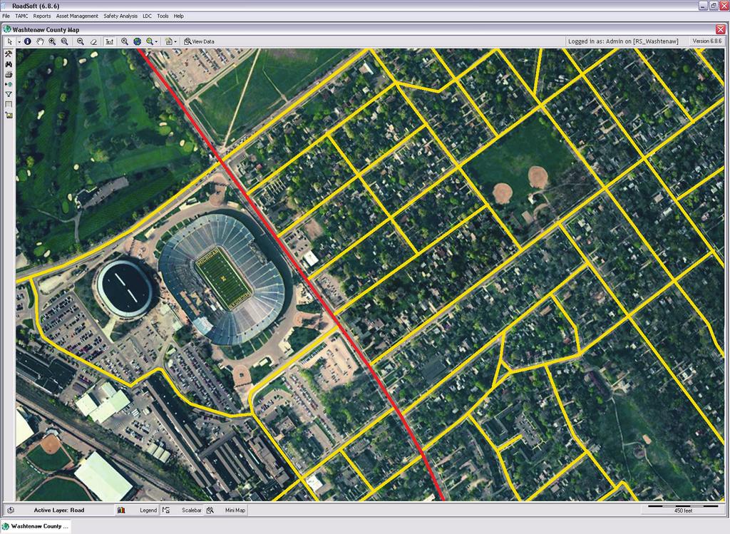A Geographic Information System (GIS) is the technology used to organize, analyze, and view data from a spatial