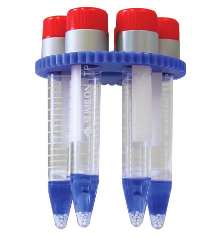 PAGE 6 RNA EXTRACTION KIT MANUAL 4. Add 20-50 mg of snap-frozen tissue per tube containing RNA extraction reagent. Alternatively, RNAlater-treated samples can be used.