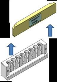 6. Place the tube in MagListo TM -2 (micro/mini)/ MagListo TM -15 (midi) scale separation rack with the magnet plate