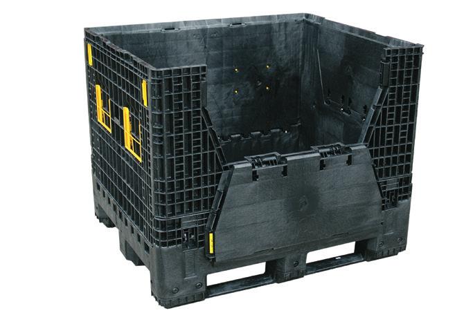 Pallets and Pallet Boxes PB2/V Rigid Pallet Box Stackable A robust, heavy duty container for bulk storage. Option of solid or ventilated sides.