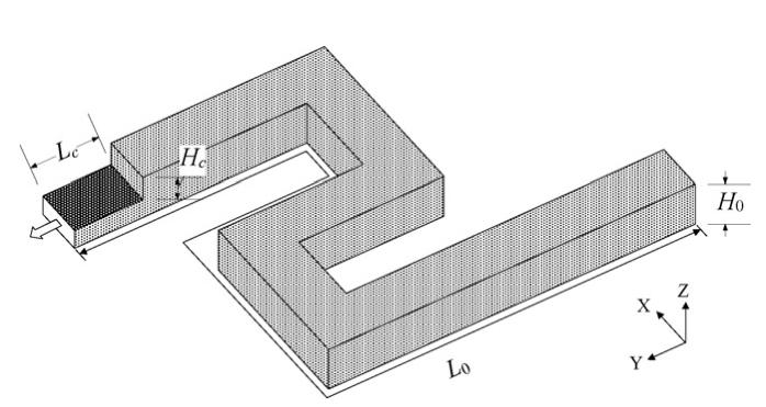 40 Fig. 2.7 Designs of contracted outlet channel [73] Kloess et al. [74] was inspired by the bio-systems in nature. They designed two novel bio-inspired flow patterns as shown in Fig. 2.8.