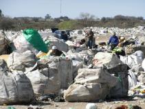 landfill Dump waste pickers in Ulaanbaatar.