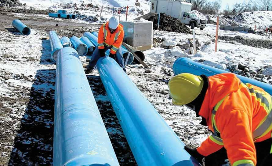 When IPEX first introduced Bionax PVCO pressure pipe in North America