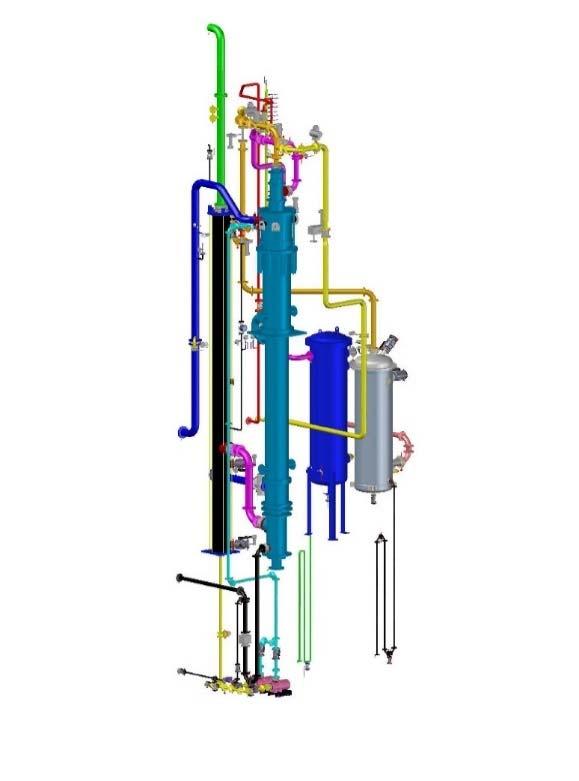 design P&ID Basic/detail engineering Main equipment supply PROCUREMENT Instrumentation