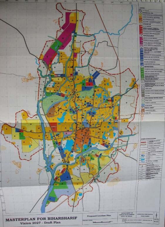 City Development Plan for Biharsharif Proposed
