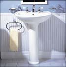 Pedestal Simple, clean Vanity Functional Sink Vanities Bathroom Accessories Towel