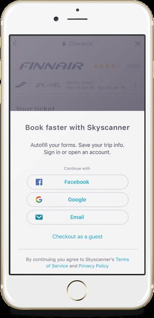 The NDC standard helps to move beyond this, towards identified travellers (not anonymous, but not necessarily a frequent flyer) by allowing Skyscanner users to provide further information that may