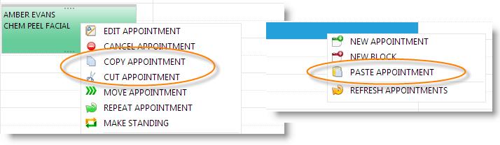 14 Day-to-Day Operations Guide Editing Appointments Moving Appointments There are multiple ways of moving an appointment in Envision Cloud.