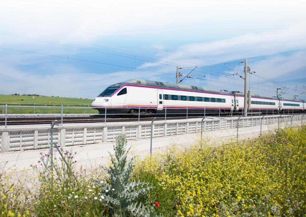 5 Rail Getty images GNSS applications n Main Line Command & Control Systems assist train command and control on lines with high traffic density, referring primarily to the European Train Control