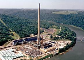 Coal (CO 2 released into the air) How it Works: Coal plants burn coal to make steam. The steam is used to power a type of engine, called a turbine. This turbine runs a generator to make electricity.