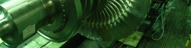 In 2003, MHI developed a new high-performance turbine 1 that used next-generation high-performance blades (e.g., reaction blades, impulse blades, and LP end blades), and tested a full-scale model turbine to confirm the internal efficiency and flow patterns.