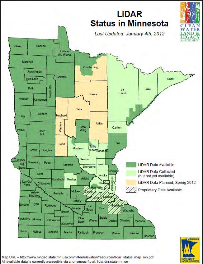 Minnesota LiDAR Data