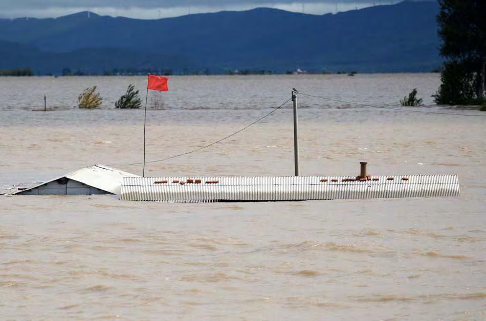 Case 2: dam -break flood monitoring in Heilongjiang