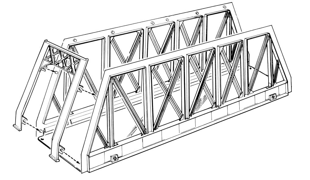 Assembling the Truss Bridge Follow these steps to assemble the Truss Bridge. Note!