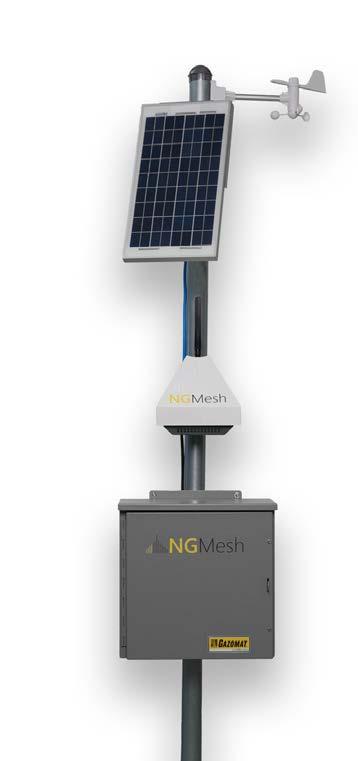 Methane Emissions Monitoring Methane Leak Detection Cloud Enterprise System NGMesh www.ngmeshdata.