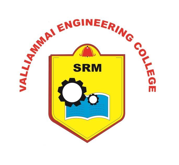 VALLIAMMAI ENGINEERING COLLEGE SRM Nagar, Kattankulathur 603 203 DEPARTMENT OF COMPUTER SCIENCE AND ENGINEERING QUESTION BANK IV SEMESTER CS6403 SOFTWARE ENGINEERING