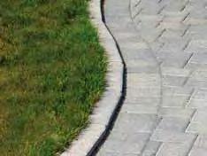 for your driveway or patio areas. Bullnose Curb 115mm wide x 570mm long x 90mm high (4.5 wide x 22.5 long x 3.5 high) 3 ft.