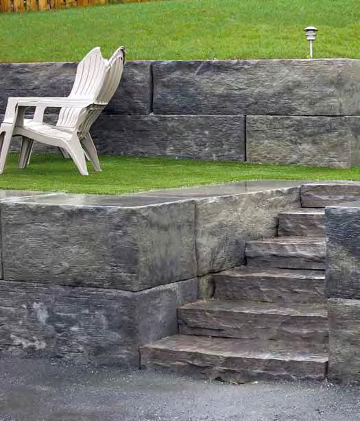 Northface Servian Wall (Manitou Range) The Northface Servian wall system by Brown s is our largest segmental retaining wall system.
