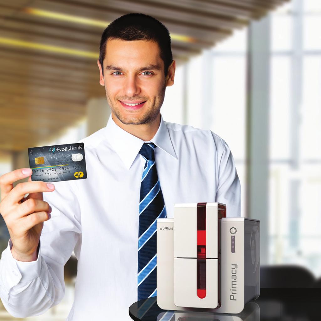 The Basics In 2000, five professionals from the plastic card industry founded the company Evolis Their ambition Making plastic card customization accessible to the widest audience possible.