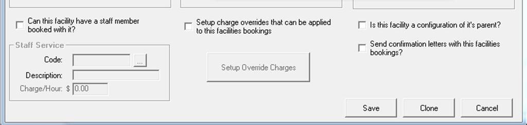 Ability to Push Service Code Charges to Other Fee Types in Facility Setup When adding charges and service codes to