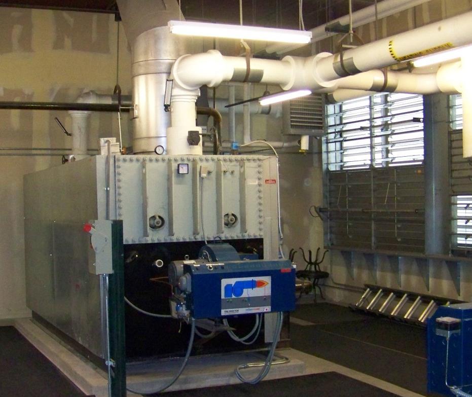 Burner control upgrades VFDs on pumps Boiler replacement: