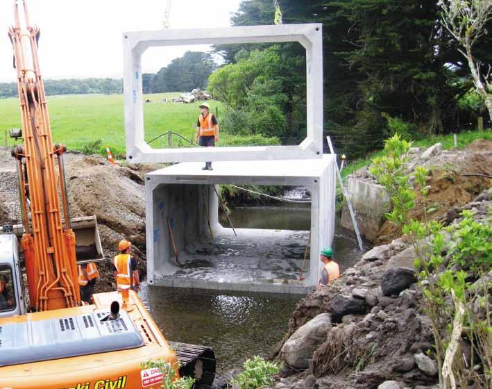 Manufacturing Standards Humes Box Culverts have been independently tested to NZS 3101 Part1:2006 and Transit Bridge Manual.
