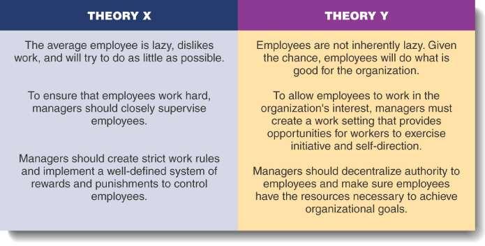 Theory X versus Theory Y Figure 2.