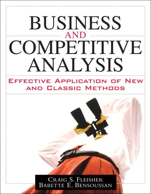 For More About Supply Chain Analysis and 23 Other Useful Analysis Methods, see: Fleisher, Craig S. and Babette E.