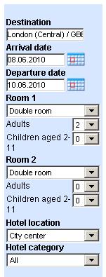 Quick Sort: With this additional sort filter on the hotel overview page the