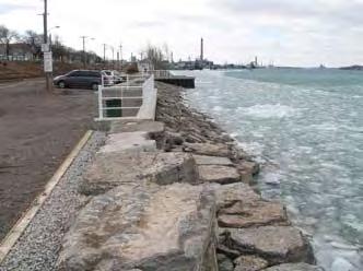 priority sites along the St. Clair River. There have been seven shoreline restoration projects completed to date, with Guthrie and Mission Parks completed from 2007-2010 (Figure 3.