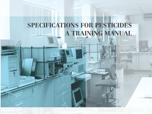 pesticides Manual on development and use of FAO