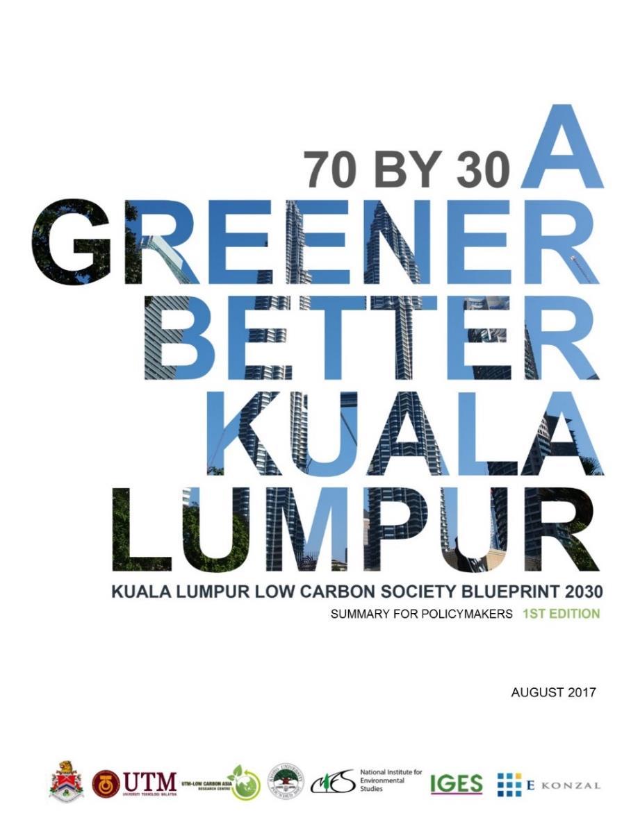 OUTCOME FROM FGD 3 ROADMAP OF KL LCSBP 2030 Responsible KLCH Dept.