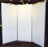 Double stand $4,200 (inc gst) two full delegate registrations four white PVC panels (each panel: 1,000mm wide x 2,480mm high) one 5amp power supply two spotlights.