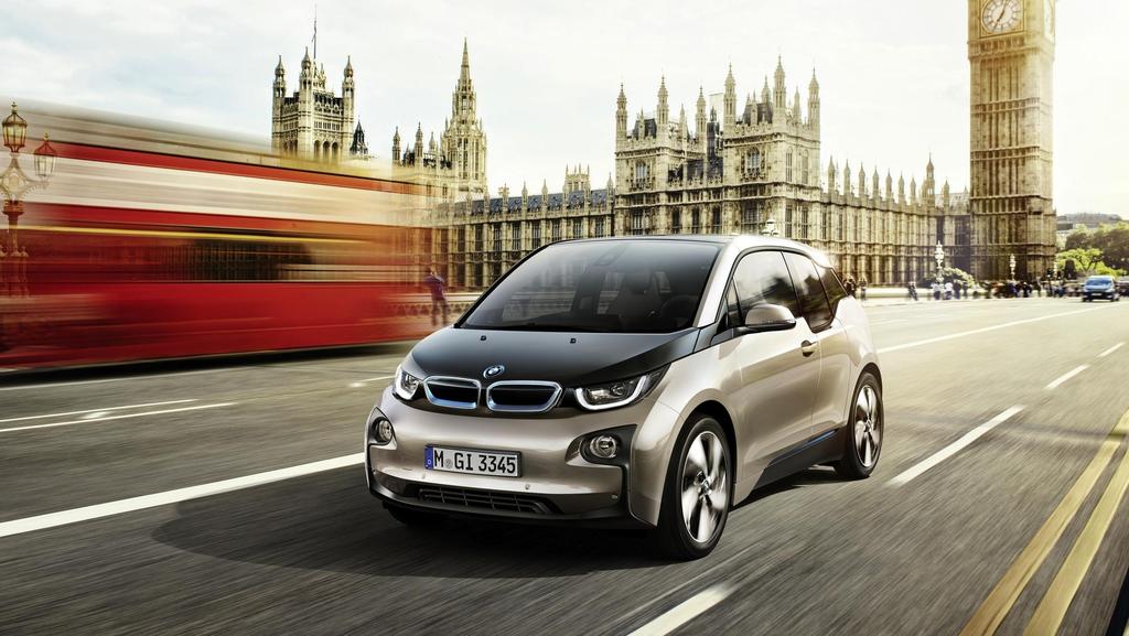 BMW I3 HIGH CUSTOMER DEMAND. MSRP starts at 34,950 EUR * Weight (DIN) 1,195kg Turning circle 9.86m Output 170hp/250Nm Battery capacity 22kWh 0-60km/h (37mph) in 3.7s 0-100km/h (62mph) in 7.