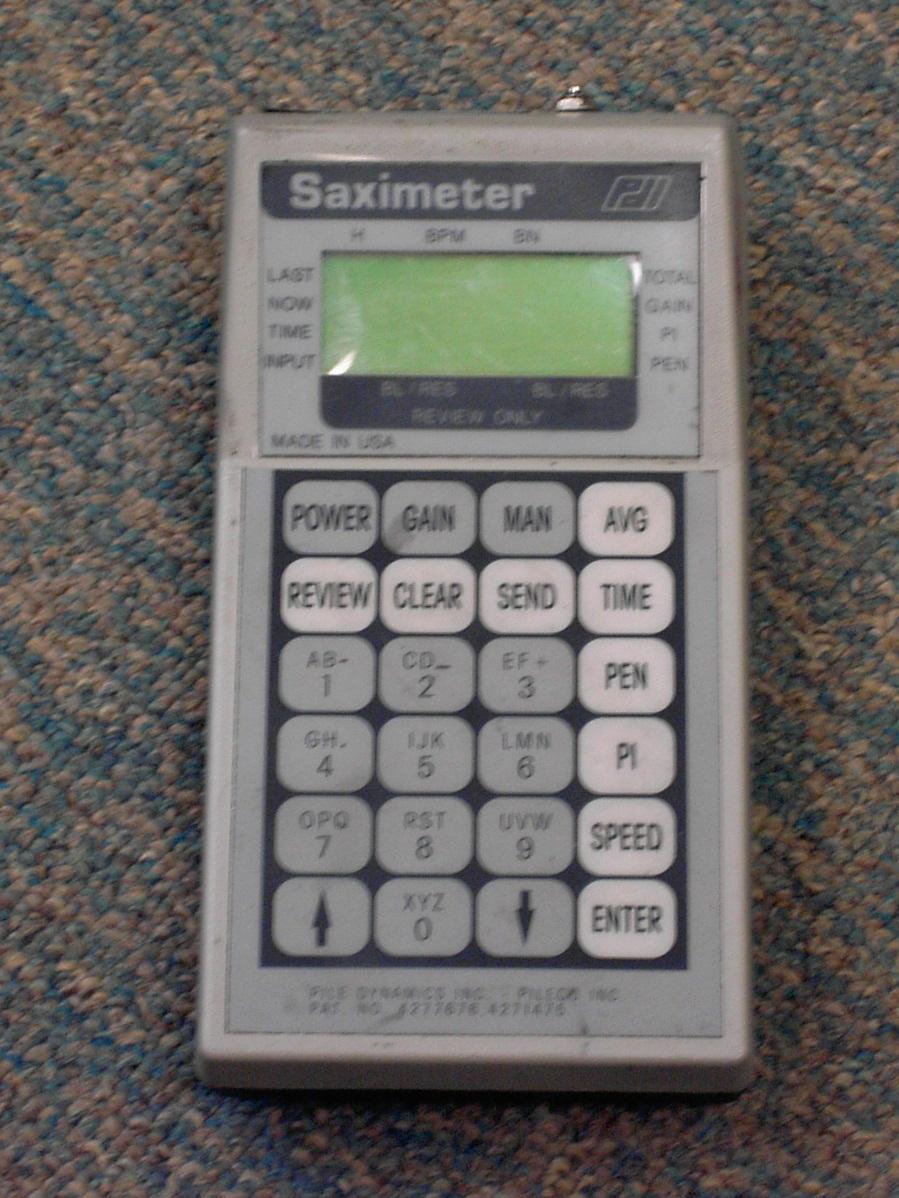 SAXIMETER Automatically counts the hammer blows and determines blows per