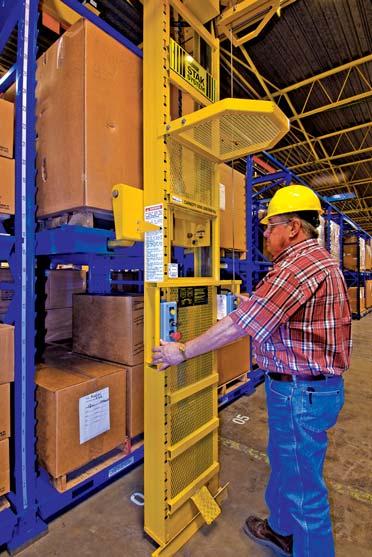 DYNAMIC PALLET-BASED STORAGE AND HANDLING SYSTEM Store or retrieve loads more quickly regardless of size, shape, or weight!