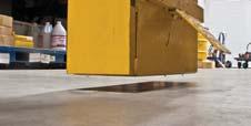 Pallets are placed in vertical increments of 4 ",