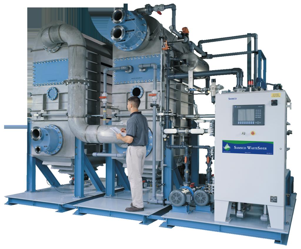 Achieve Zero-liquid Discharge of Industrial Wastewater eliminating liquid waste discharges (ZLD capability).