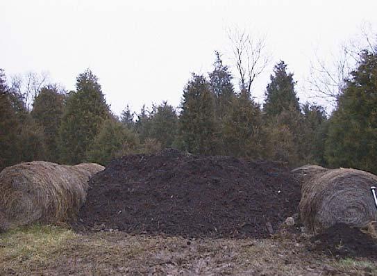 initiate the composting process.